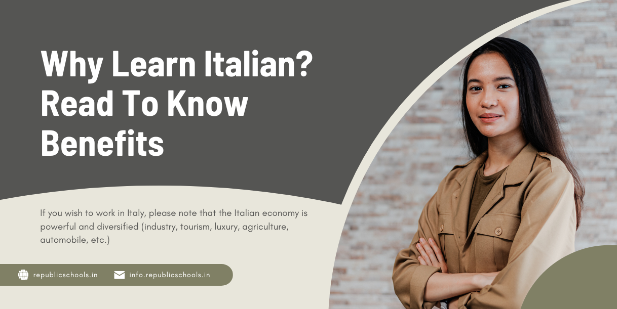 Why Learn Italian Read To Know Benefits